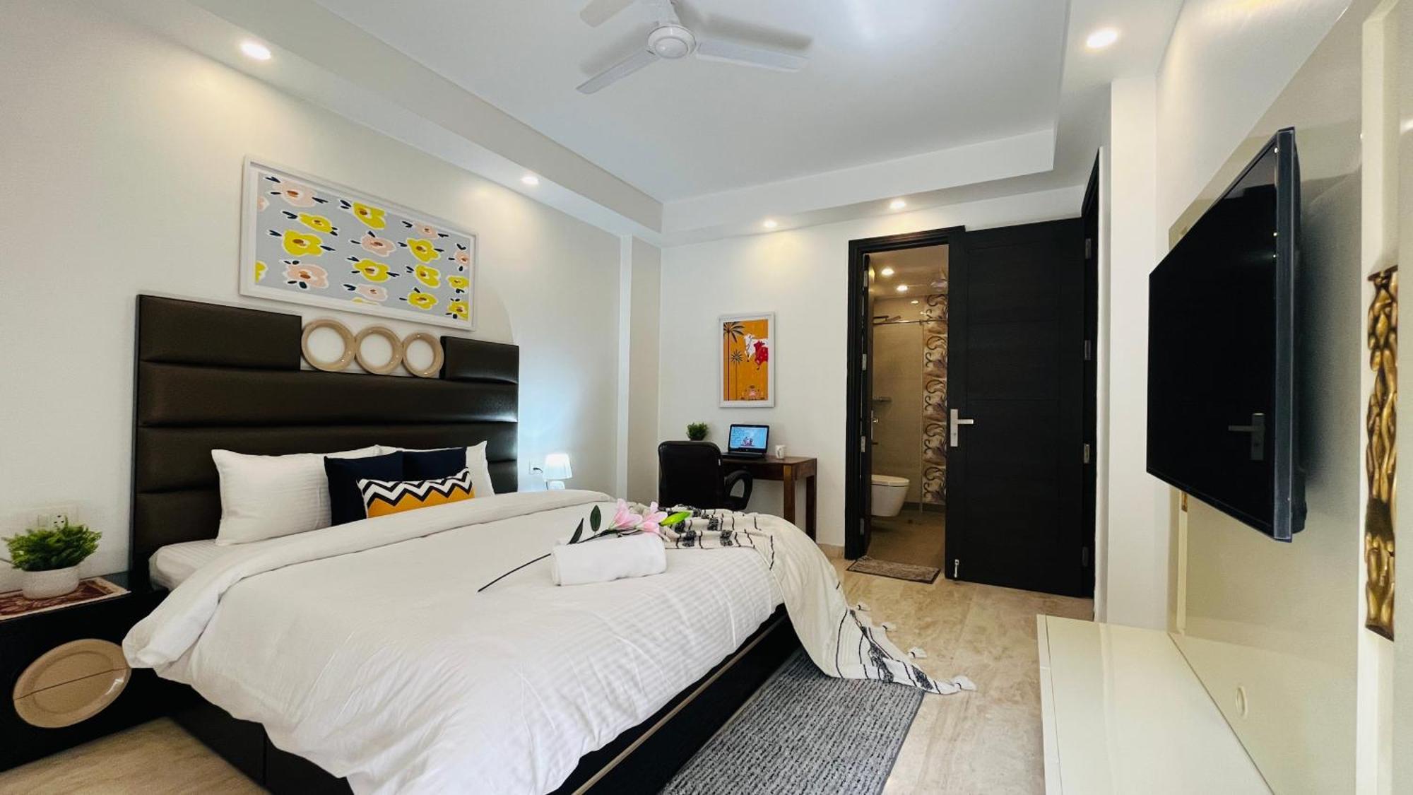 Olive Service Apartments - Greater Kailash Нью-Делі Екстер'єр фото