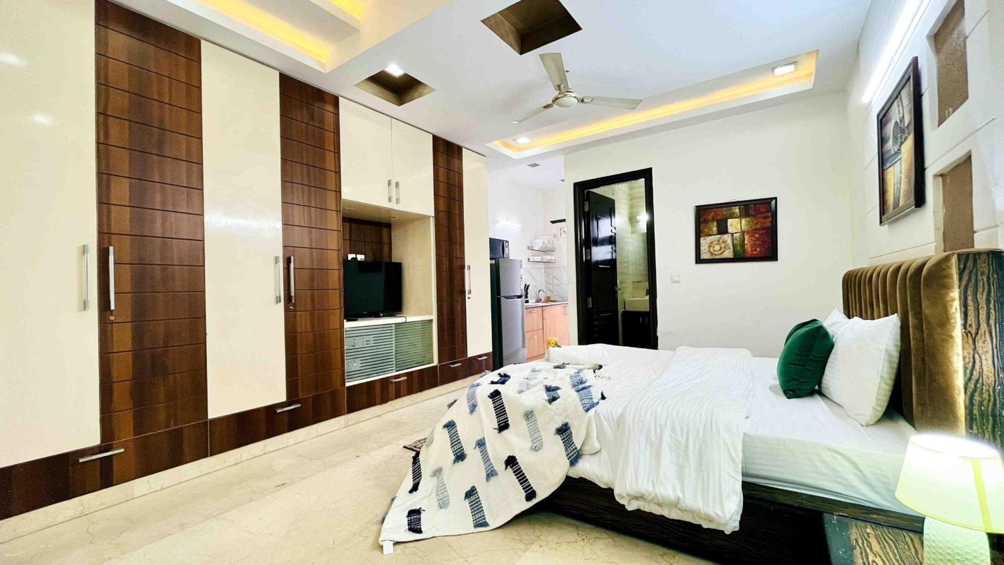 Olive Service Apartments - Greater Kailash Нью-Делі Номер фото