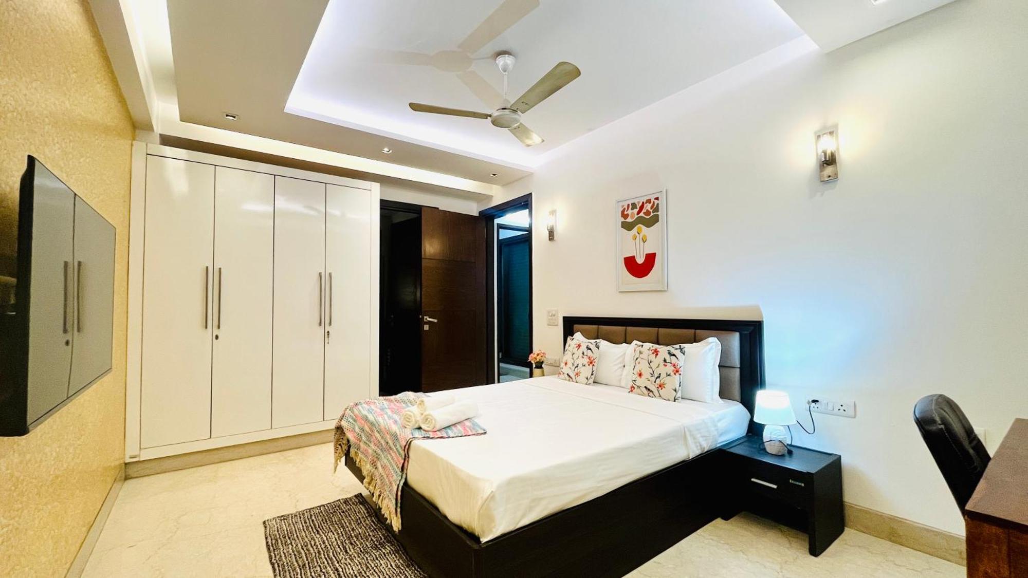 Olive Service Apartments - Greater Kailash Нью-Делі Номер фото