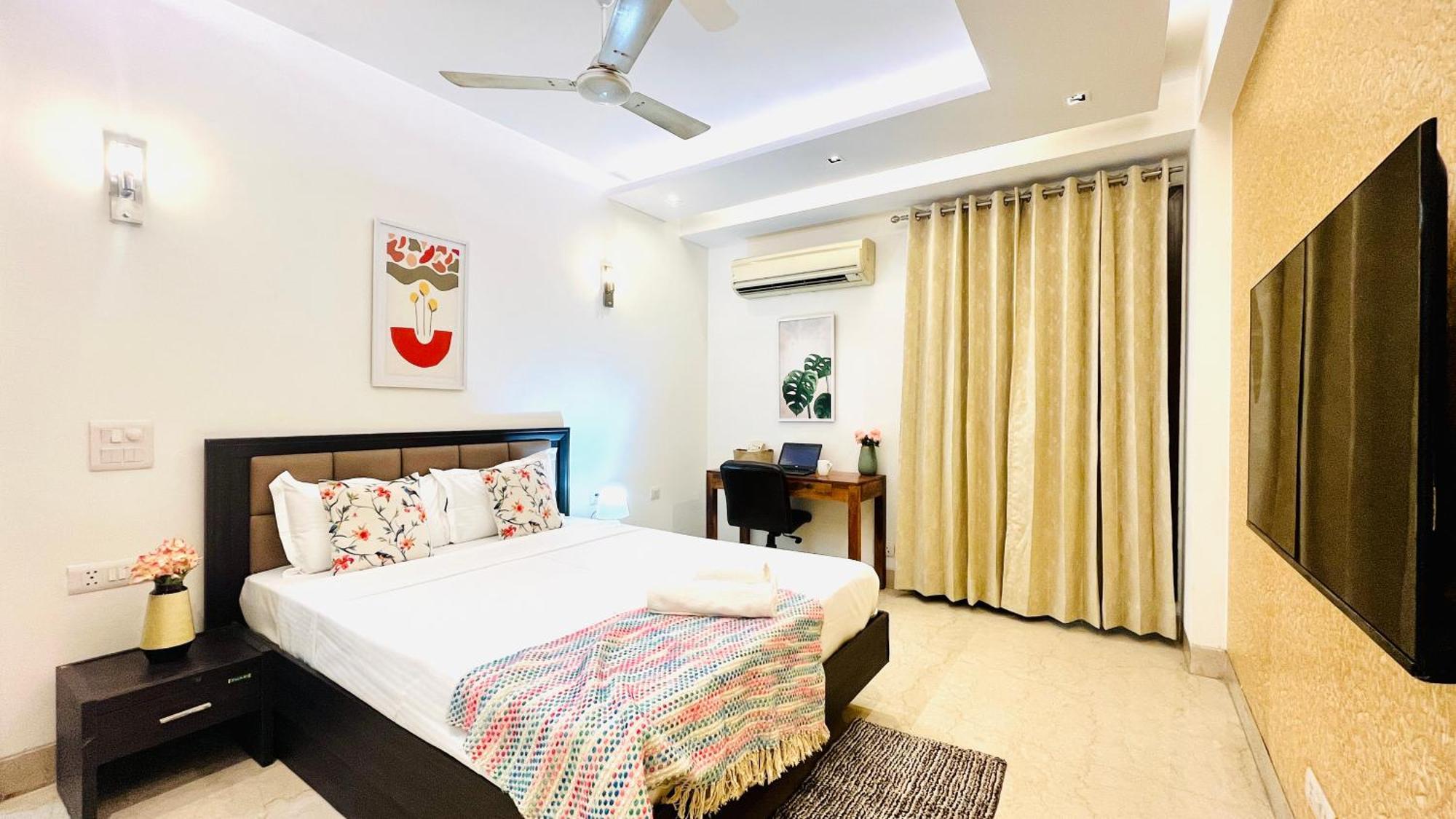 Olive Service Apartments - Greater Kailash Нью-Делі Номер фото